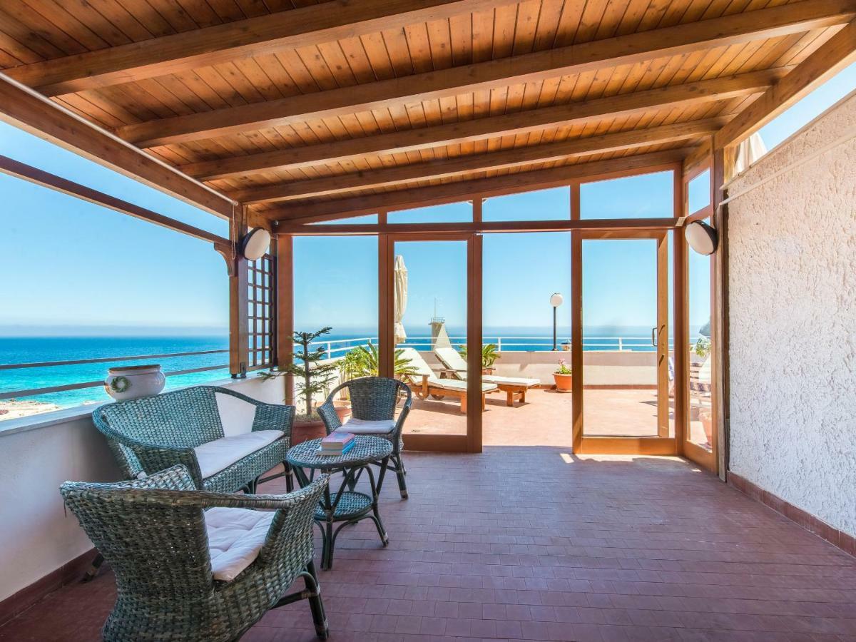 Casa Con Terrazza Sul Mare All'Addaura Palermo Exterior foto